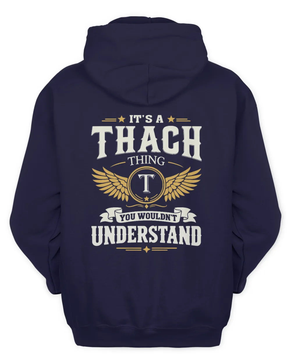 THACH KT06-M008 It’s a [NAME] Thing – You Wouldn’t Understand | Personalized Vintage T-Shirt - Unisex Hoodie - Navy