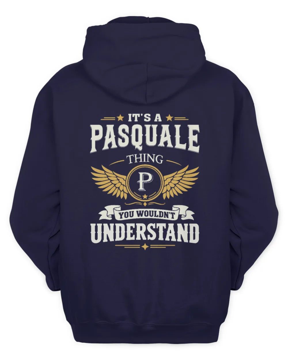 PASQUALE KT06-M008 It’s a [NAME] Thing – You Wouldn’t Understand | Personalized Vintage T-Shirt - Unisex Hoodie - Navy