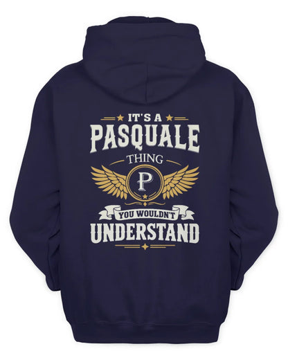 PASQUALE KT06-M008 It’s a [NAME] Thing – You Wouldn’t Understand | Personalized Vintage T-Shirt - Unisex Hoodie - Navy