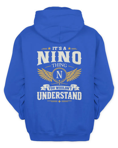 NINO KT06-M008 It’s a [NAME] Thing – You Wouldn’t Understand | Personalized Vintage T-Shirt - Unisex Hoodie - Royal