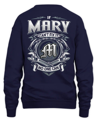 MARY AP81-K4-626 - Personalized Ahmed Quote Apparel “If Ahmed Can't Fix It, No One Can” - Unisex Sweatshirt - Navy
