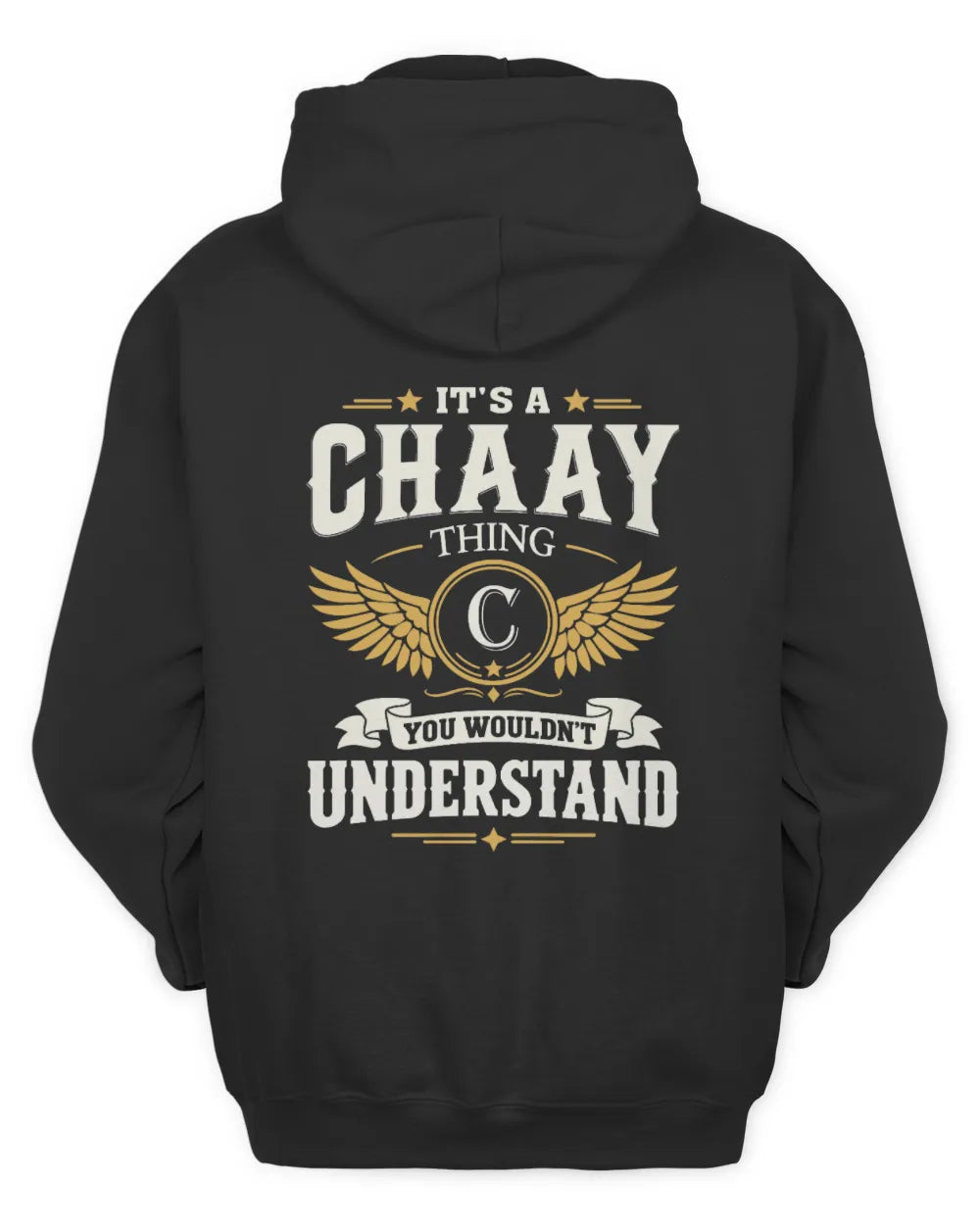 CHAAY KT06-M008 It’s a [NAME] Thing – You Wouldn’t Understand | Personalized Vintage T-Shirt - Unisex Hoodie - Black