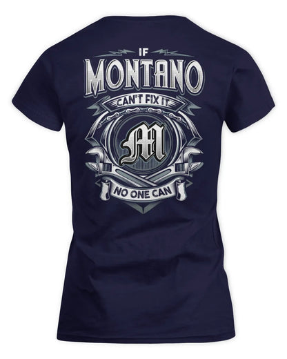 MONTANO AP81-K4-626 - Personalized Ahmed Quote Apparel “If Ahmed Can't Fix It, No One Can” - Women's Standard T-Shirt - Navy