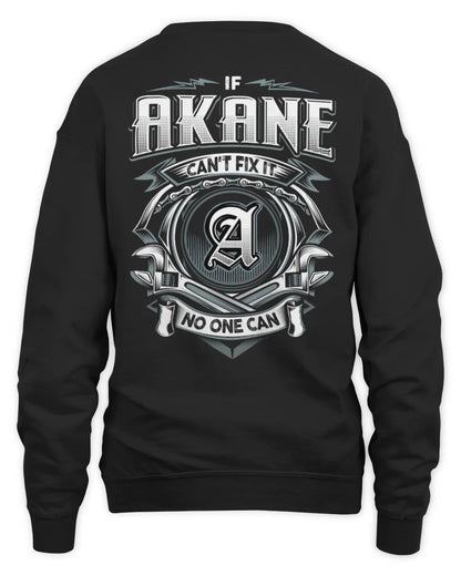 AKANE AP81-K4-626 - Personalized Ahmed Quote Apparel “If Ahmed Can't Fix It, No One Can” - Unisex Sweatshirt - Black