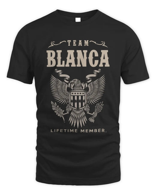 BLANCA TP06-K82 – Personalized Classic Style Apparel “Team NAME Lifetime Member”