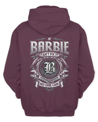 BARBIE AP81-K4-626 - Personalized Ahmed Quote Apparel “If Ahmed Can't Fix It, No One Can” - Unisex Hoodie - Maroon