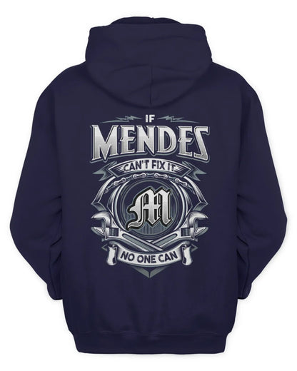 MENDES AP81-K4-626 - Personalized Ahmed Quote Apparel “If Ahmed Can't Fix It, No One Can” - Unisex Hoodie - Navy