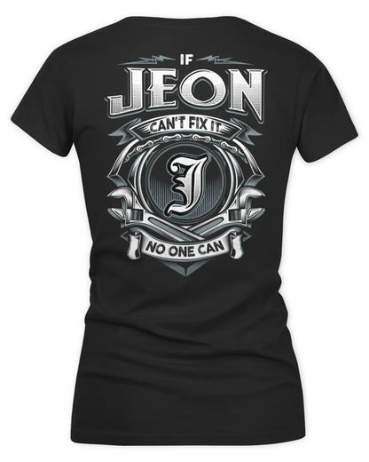 JEON AP81-K4-626 - Personalized Ahmed Quote Apparel “If Ahmed Can't Fix It, No One Can” - Women's V-Neck T-Shirt - Black
