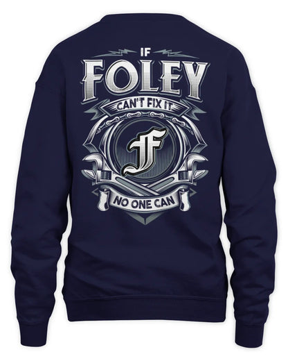 FOLEY AP81-K4-626 - Personalized Ahmed Quote Apparel “If Ahmed Can't Fix It, No One Can” - Unisex Sweatshirt - Navy