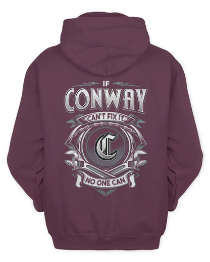 CONWAY AP81-K4-626 - Personalized Ahmed Quote Apparel “If Ahmed Can't Fix It, No One Can” - Unisex Hoodie - Maroon