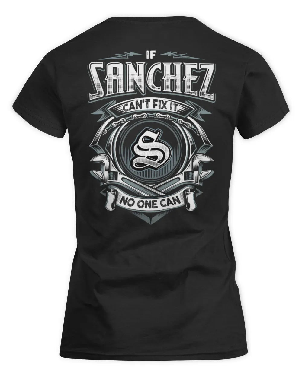 SANCHEZ AP81-K4-626 - Personalized Ahmed Quote Apparel “If Ahmed Can't Fix It, No One Can” - Women's Standard T-Shirt - Black