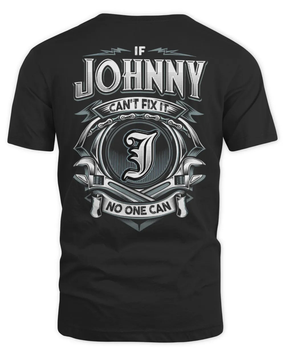 JOHNNY AP81-K4-626 - Personalized Ahmed Quote Apparel “If Ahmed Can't Fix It, No One Can”