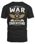 WAR KT06-M008 It’s a [NAME] Thing – You Wouldn’t Understand | Personalized Vintage T-Shirt - Unisex Standard T-Shirt - Black