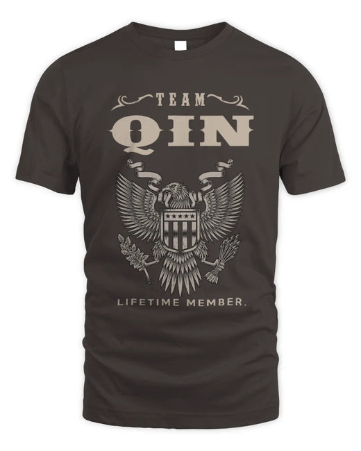 QIN TP06-K82 – Personalized Classic Style Apparel “Team NAME Lifetime Member”