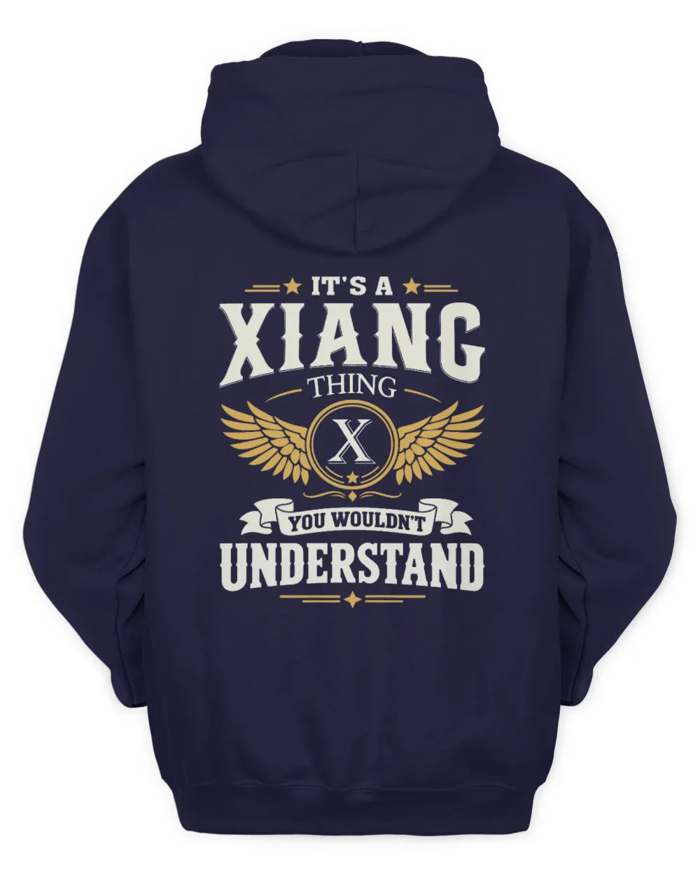 XIANG KT06-M008 It’s a [NAME] Thing – You Wouldn’t Understand | Personalized Vintage T-Shirt - Unisex Hoodie - Navy