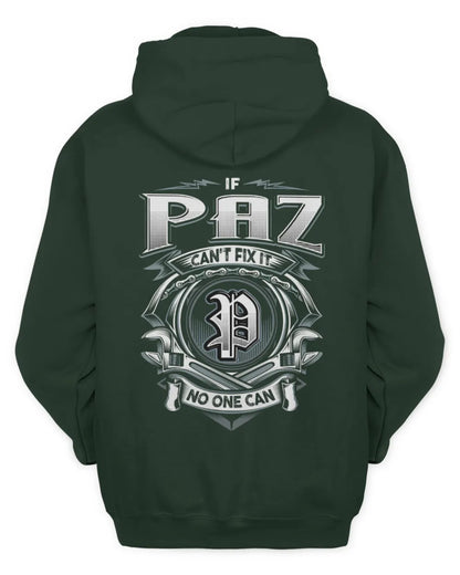 PAZ AP81-K4-626 - Personalized Ahmed Quote Apparel “If Ahmed Can't Fix It, No One Can” - Unisex Hoodie - Forest Green