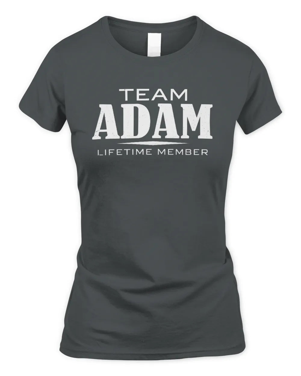 ADAM BL62-K4-128 - Personalized “Team NAME Lifetime Member” - Women's Standard T-Shirt - Charcoal