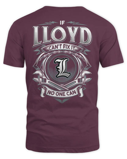 LLOYD AP81-K4-626 - Personalized Ahmed Quote Apparel “If Ahmed Can't Fix It, No One Can” - Unisex Standard T-Shirt - Maroon