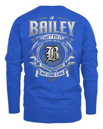BAILEY AP81-K4-626 - Personalized Ahmed Quote Apparel “If Ahmed Can't Fix It, No One Can” - Men's Long Sleeved T-Shirt - Royal