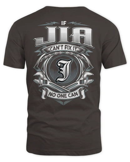JIA AP81-K4-626 - Personalized Ahmed Quote Apparel “If Ahmed Can't Fix It, No One Can” - Unisex Standard T-Shirt - Dark Chocolate