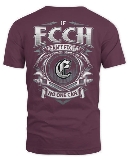 ECCH AP81-K4-626 - Personalized Ahmed Quote Apparel “If Ahmed Can't Fix It, No One Can” - Unisex Standard T-Shirt - Maroon