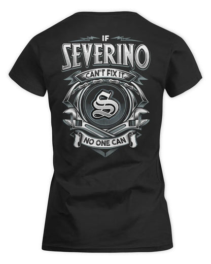 SEVERINO AP81-K4-626 - Personalized Ahmed Quote Apparel “If Ahmed Can't Fix It, No One Can” - Women's Standard T-Shirt - Black