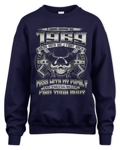 1969 HH89-K2 – Protective Family Quote T-Shirt - Unisex Sweatshirt - Navy
