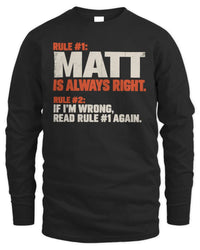 Men's Long Sleeved T-Shirt