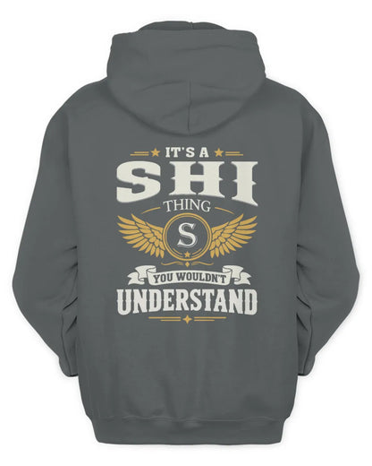 SHI KT06-M008 It’s a [NAME] Thing – You Wouldn’t Understand | Personalized Vintage T-Shirt - Unisex Hoodie - Charcoal