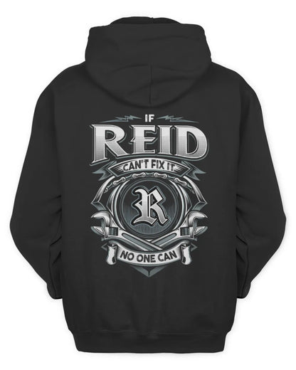 REID AP81-K4-626 - Personalized Ahmed Quote Apparel “If Ahmed Can't Fix It, No One Can” - Unisex Hoodie - Black