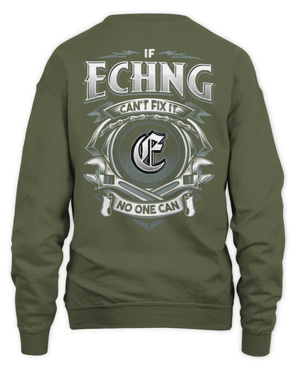 ECHNG AP81-K4-626 - Personalized Ahmed Quote Apparel “If Ahmed Can't Fix It, No One Can” - Unisex Sweatshirt - Military Green