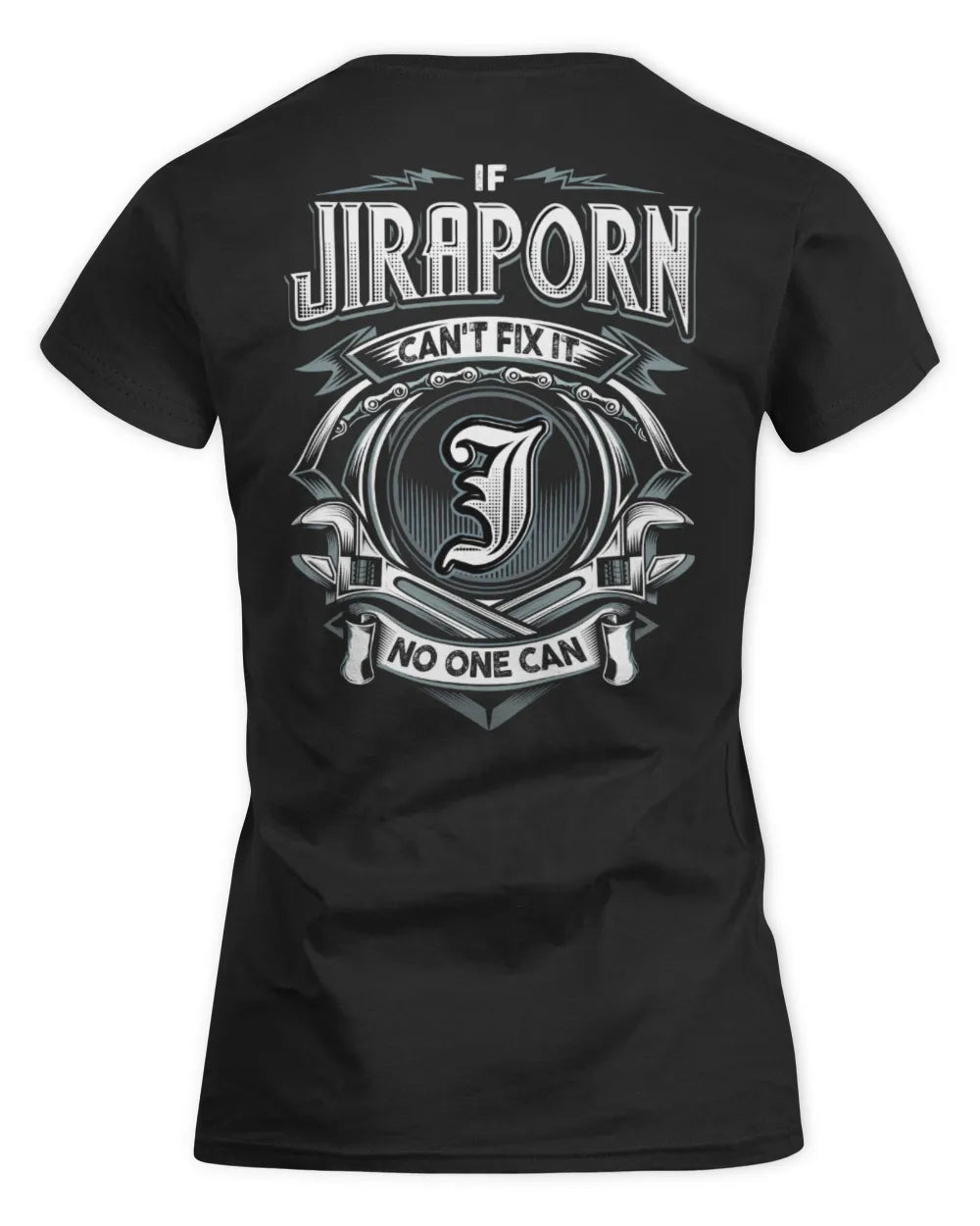 JIRAPORN AP81-K4-626 - Personalized Ahmed Quote Apparel “If Ahmed Can't Fix It, No One Can” - Women's Standard T-Shirt - Black
