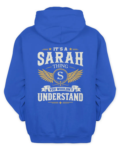SARAH KT06-M008 It’s a [NAME] Thing – You Wouldn’t Understand | Personalized Vintage T-Shirt - Unisex Hoodie - Royal