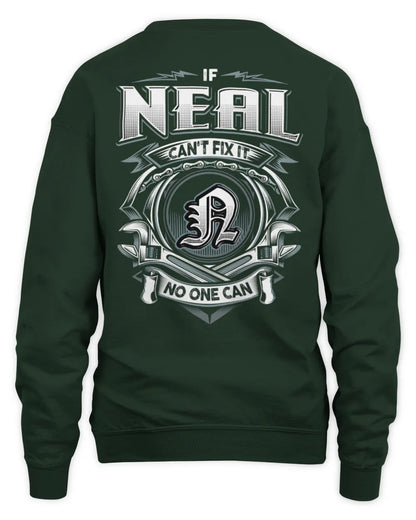NEAL AP81-K4-626 - Personalized Ahmed Quote Apparel “If Ahmed Can't Fix It, No One Can” - Unisex Sweatshirt - Forest Green