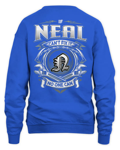 NEAL AP81-K4-626 - Personalized Ahmed Quote Apparel “If Ahmed Can't Fix It, No One Can” - Unisex Sweatshirt - Royal