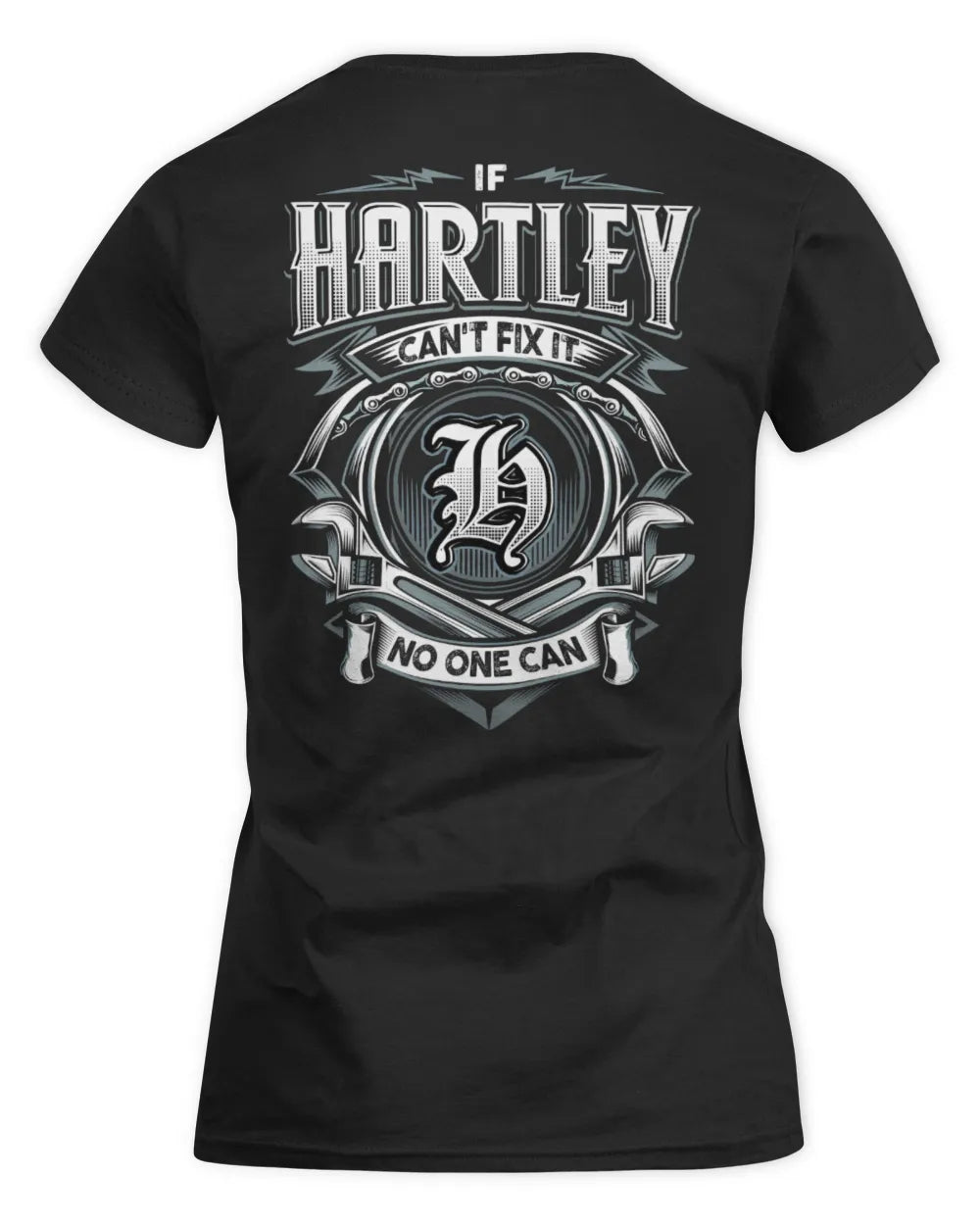 HARTLEY AP81-K4-626 - Personalized Ahmed Quote Apparel “If Ahmed Can't Fix It, No One Can” - Women's Standard T-Shirt - Black