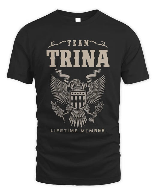TRINA TP06-K82 – Personalized Classic Style Apparel “Team NAME Lifetime Member”