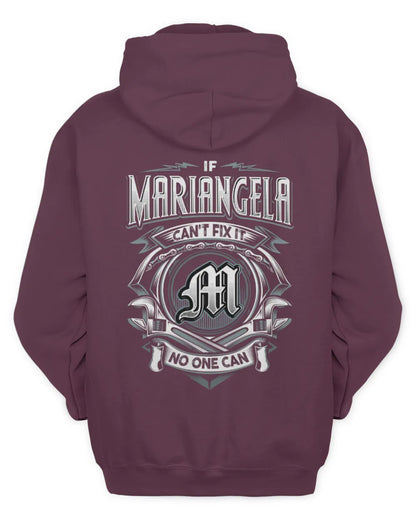 MARIANGELA AP81-K4-626 - Personalized Ahmed Quote Apparel “If Ahmed Can't Fix It, No One Can” - Unisex Hoodie - Maroon