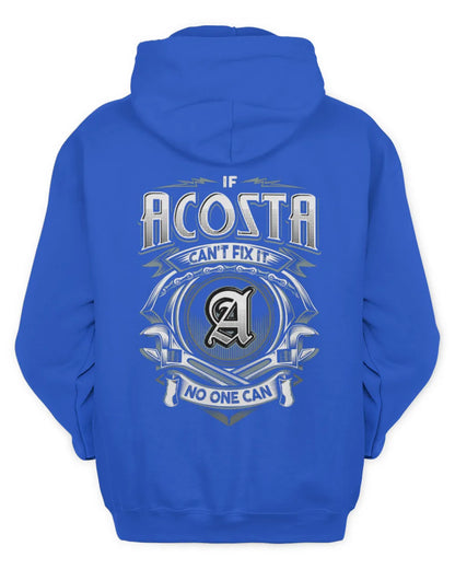 ACOSTA AP81-K4-626 - Personalized Ahmed Quote Apparel “If Ahmed Can't Fix It, No One Can” - Unisex Hoodie - Royal