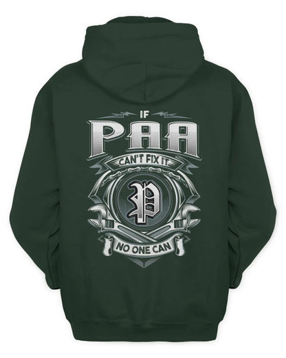 PAA AP81-K4-626 - Personalized Ahmed Quote Apparel “If Ahmed Can't Fix It, No One Can” - Unisex Hoodie - Forest Green