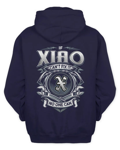 XIAO AP81-K4-626 - Personalized Ahmed Quote Apparel “If Ahmed Can't Fix It, No One Can” - Unisex Hoodie - Navy