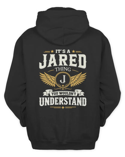 JARED KT06-M008 It’s a [NAME] Thing – You Wouldn’t Understand | Personalized Vintage T-Shirt - Unisex Hoodie - Black