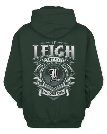 LEIGH AP81-K4-626 - Personalized Ahmed Quote Apparel “If Ahmed Can't Fix It, No One Can” - Unisex Hoodie - Forest Green