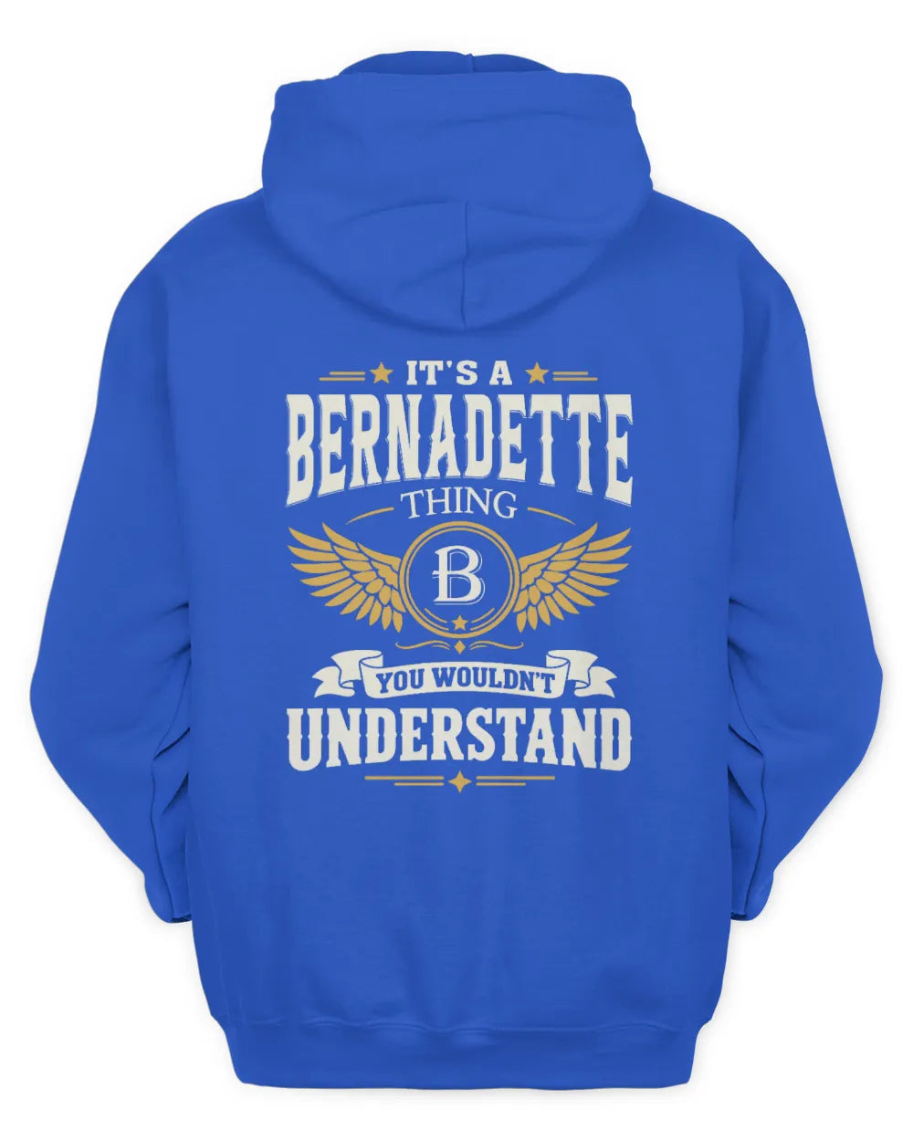 BERNADETTE KT06-M008 It’s a [NAME] Thing – You Wouldn’t Understand | Personalized Vintage T-Shirt - Unisex Hoodie - Royal