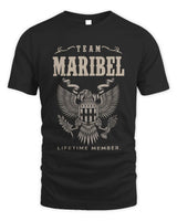 MARIBEL TP06-K82 – Personalized Classic Style Apparel “Team NAME Lifetime Member” - Unisex Standard T-Shirt - Black