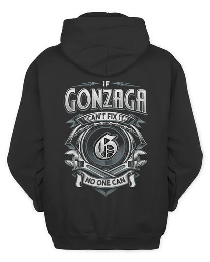 GONZAGA AP81-K4-626 - Personalized Ahmed Quote Apparel “If Ahmed Can't Fix It, No One Can” - Unisex Hoodie - Black