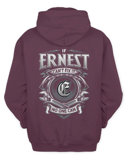 ERNEST AP81-K4-626 - Personalized Ahmed Quote Apparel “If Ahmed Can't Fix It, No One Can” - Unisex Hoodie - Maroon