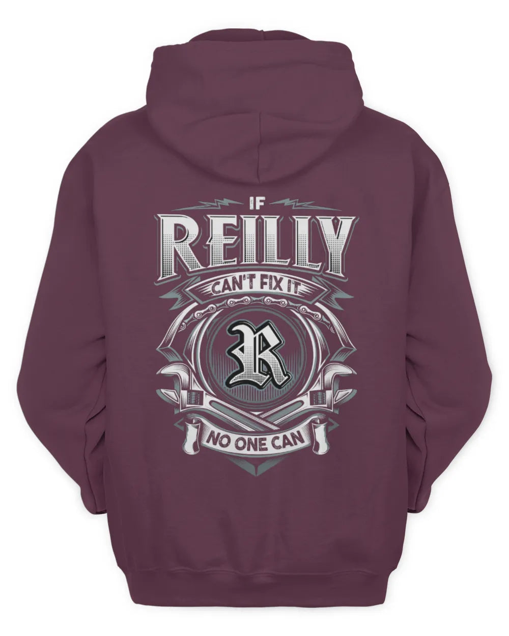 REILLY AP81-K4-626 - Personalized Ahmed Quote Apparel “If Ahmed Can't Fix It, No One Can” - Unisex Hoodie - Maroon