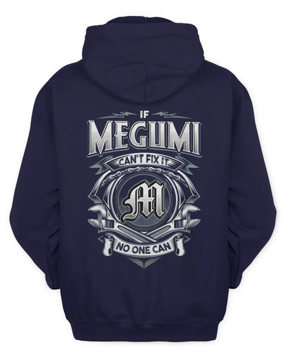 MEGUMI AP81-K4-626 - Personalized Ahmed Quote Apparel “If Ahmed Can't Fix It, No One Can” - Unisex Hoodie - Navy