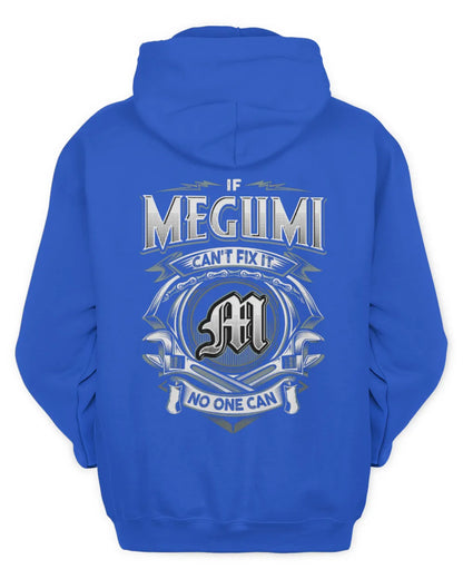 MEGUMI AP81-K4-626 - Personalized Ahmed Quote Apparel “If Ahmed Can't Fix It, No One Can” - Unisex Hoodie - Royal